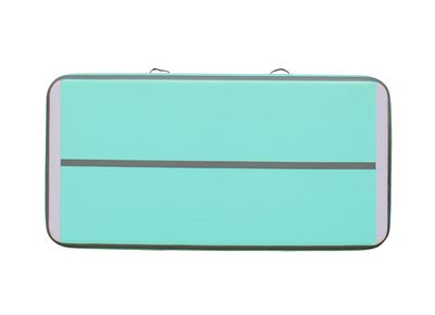 Надувная акробатическая дорожка гимнастическая "StarTrack" (ЗАУЖЕННАЯ) - 6х1,6х0,21м. (ЦВЕТ: МЕНТОЛ)