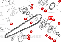 Ducati Звезда T43 49411852AA