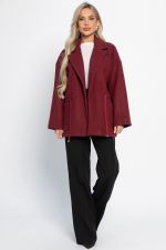 Пальто-пиджак (бордо) Б15083-7М LT Collection