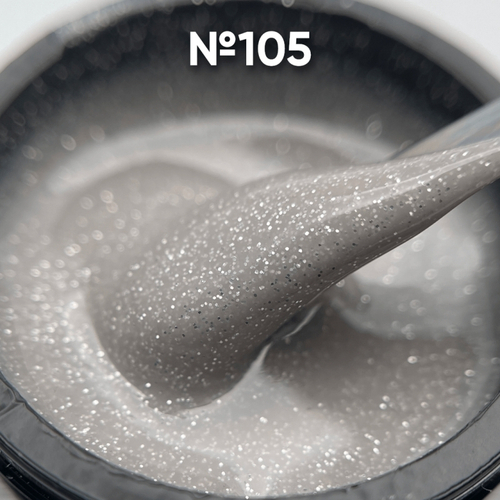 Опция Гель моделирующий с блестками 105, 15 мл