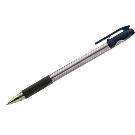 Ручка шариковая Pilot чёрная, 0.5мм, масляный стержень, грип