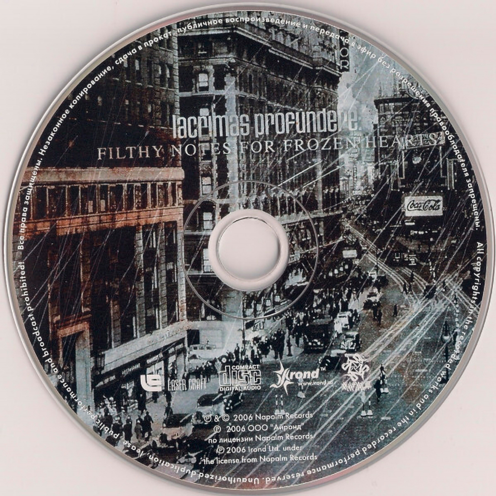 Lacrimas Profundere / Filthy Notes For Frozen Hearts (RU)(CD)