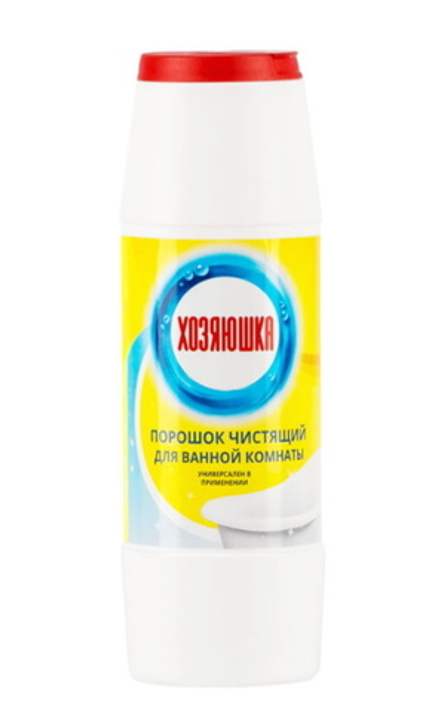 Чистящий порошок "Хозяюшка" для ванной комнаты 450г Sellwin PRO