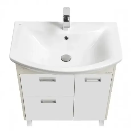 Комплект: Тумба с раковиной Бекка 70/ Раковина Балтика 70