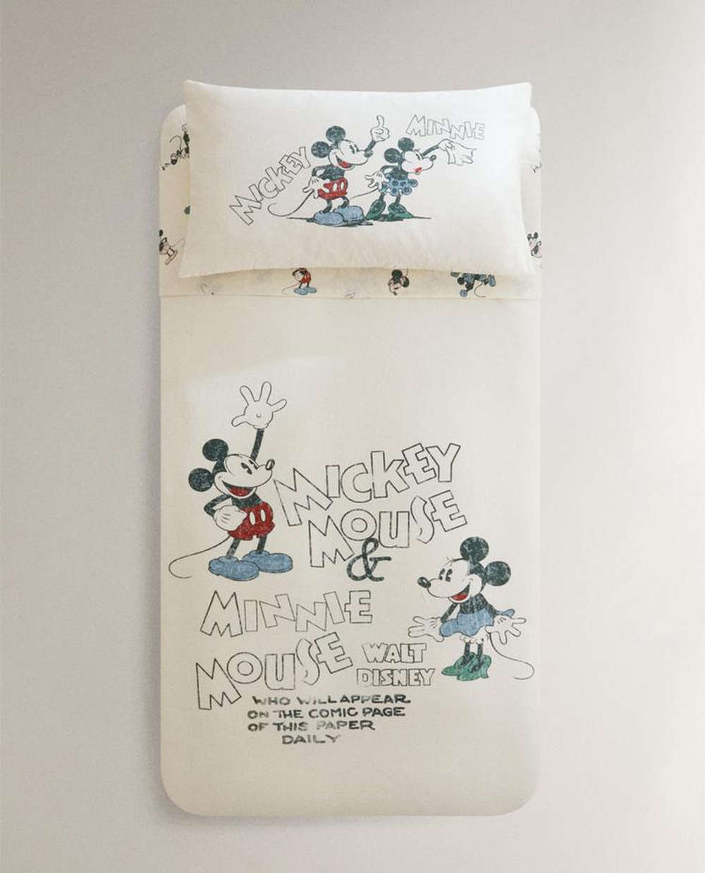 ZARA HOME ДЕТСКИЙ ПОДОДЕЯЛЬНИК МИККИ И МИННИ DISNEY©, РАЗНОЦВЕТНЫЙ