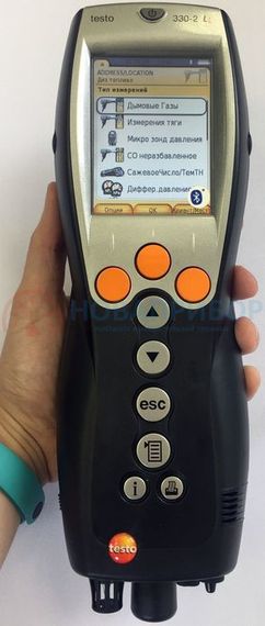 Портативный газоанализатор Testo 330-2 LL c цветным дисплеем, Описание Testo 330-2 LL  BT+мультиметр Testo 760-2 (арт: 0563 3376)