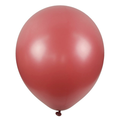 Воздушные шары с гелием и обработкой Пастель WINE RED Винно-красный 846 12"/30 см