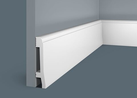 Плинтус COSCA PX022, 100х22, 2000мм, Дюрополимер/20