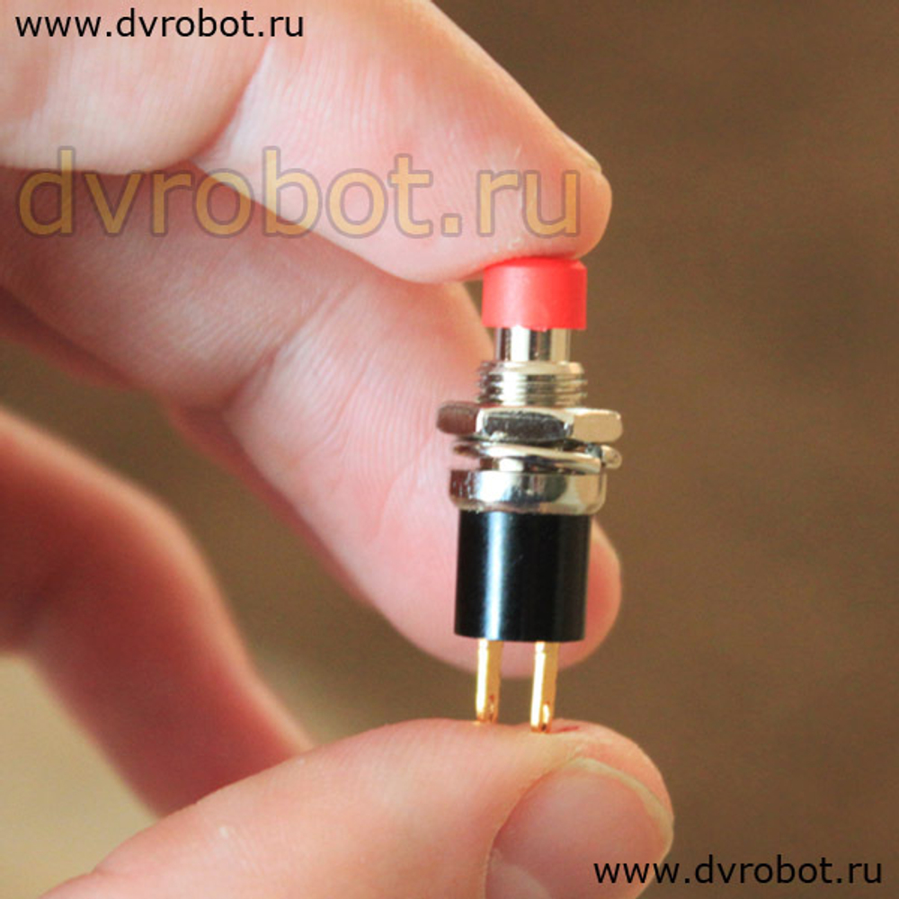 Кнопка с блокировкой PBS-110 - 7мм
