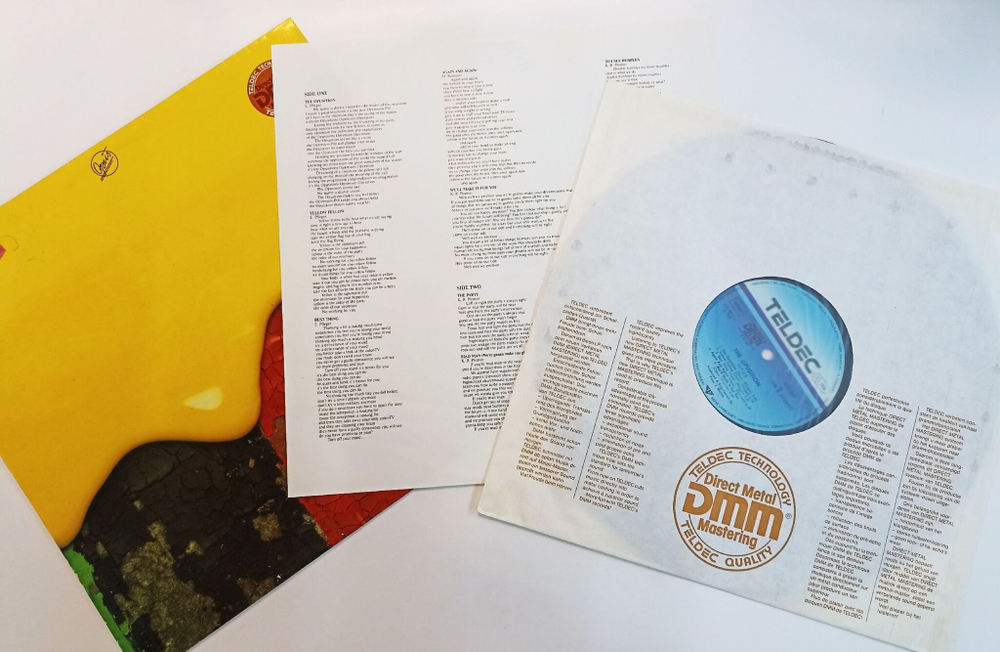 Винтажная виниловая пластинка LP Opus The Opusition (Germany 1983)