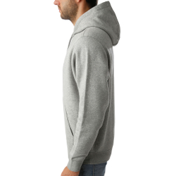 Мужская кофта теннисная Nike Sportswear Club Fleece Hoody Men - Lightgrey, White