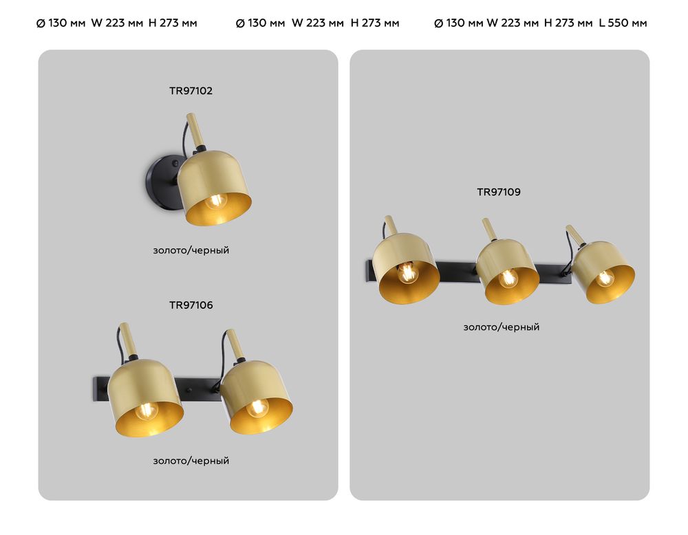 Ambrella Накладной спот с выключателем Loft TR97102
