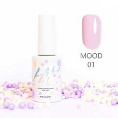 Гель-лак ТМ "HIT gel" №01 Mood, 9 мл