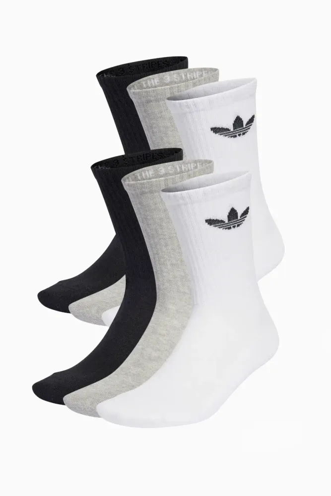 Носки adidas Trefoil Cushion Crew 6 Pairs - многоцветный
