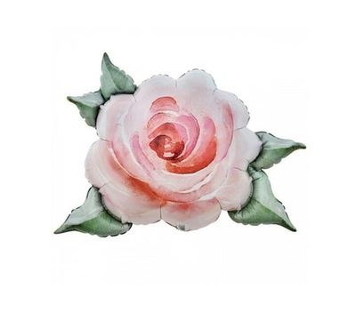 Роза акварель