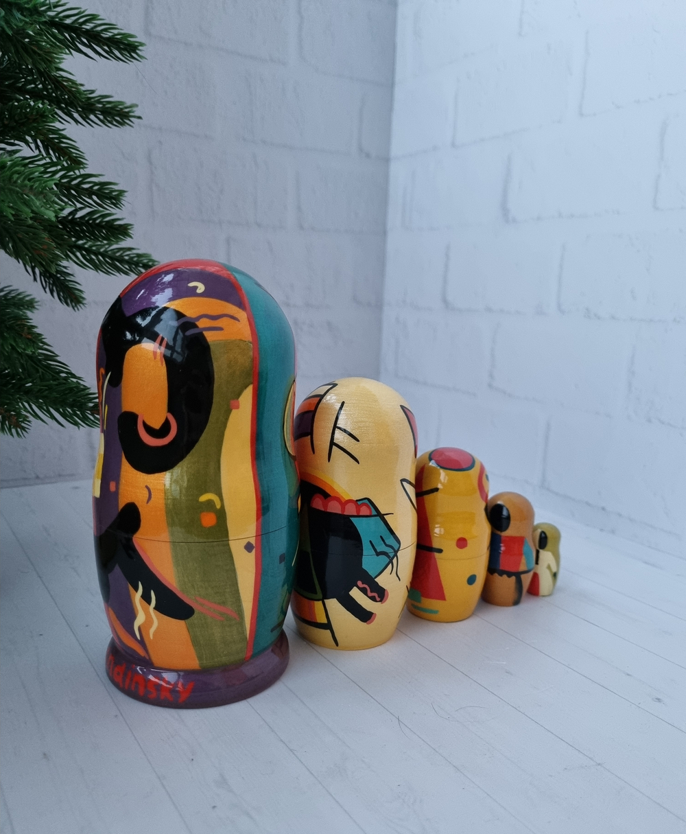 Матрёшка 5м 15см Кандинский