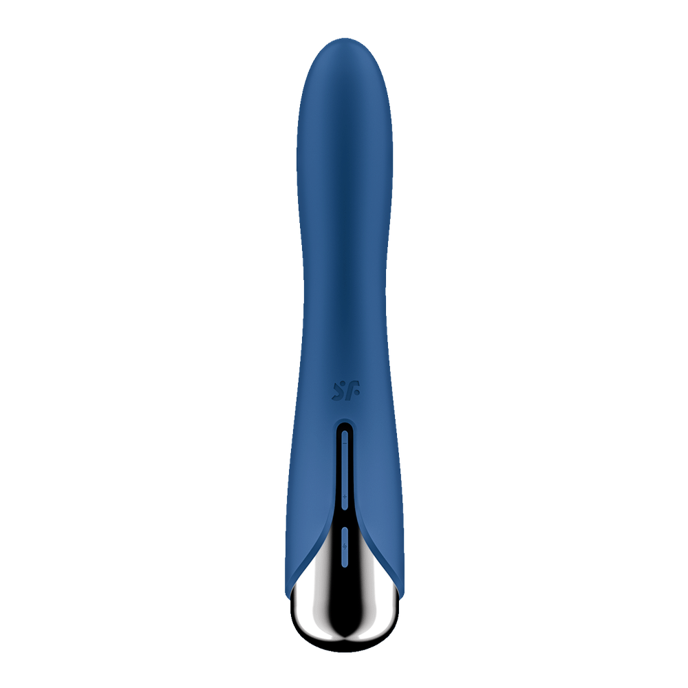 Вращающийся вибратор Satisfyer Spinning Vibe 1, голубой