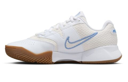 Женские Кроссовки теннисные Nike Court Lite 4 - white/light blue/sail/gum light brown