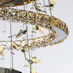 Citilux ETERA CL322090 LED Люстра хрустальная с пультом