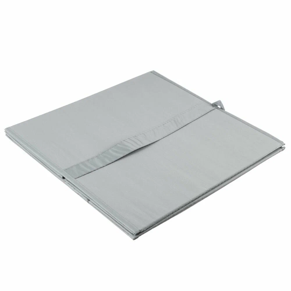 Корзина Förvaringskorg, серый, полиэстер, картон