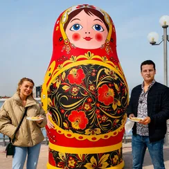 Надувная Матрешка