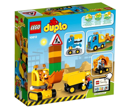 LEGO Duplo: Грузовик и гусеничный экскаватор 10812 — Truck & Tracked Excavator — Лего Дупло