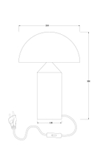 Настольный светильник Freya FR5218TL-01BS