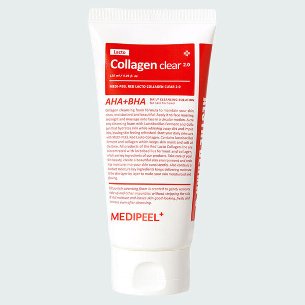 Пенка для лица MEDI PEEL Red Lacto Collagen, для всех типов кожи, 300мл