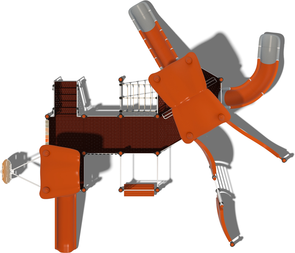 Детский городок Ибица Vector ДГ011.3.10 для игровых площадок 7-12 лет