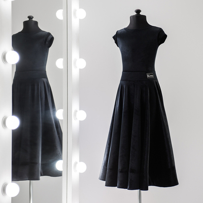 Standart 2-02-06-A | Рейтинговое платье для спортивных бальных танцев | Vasileva Dance