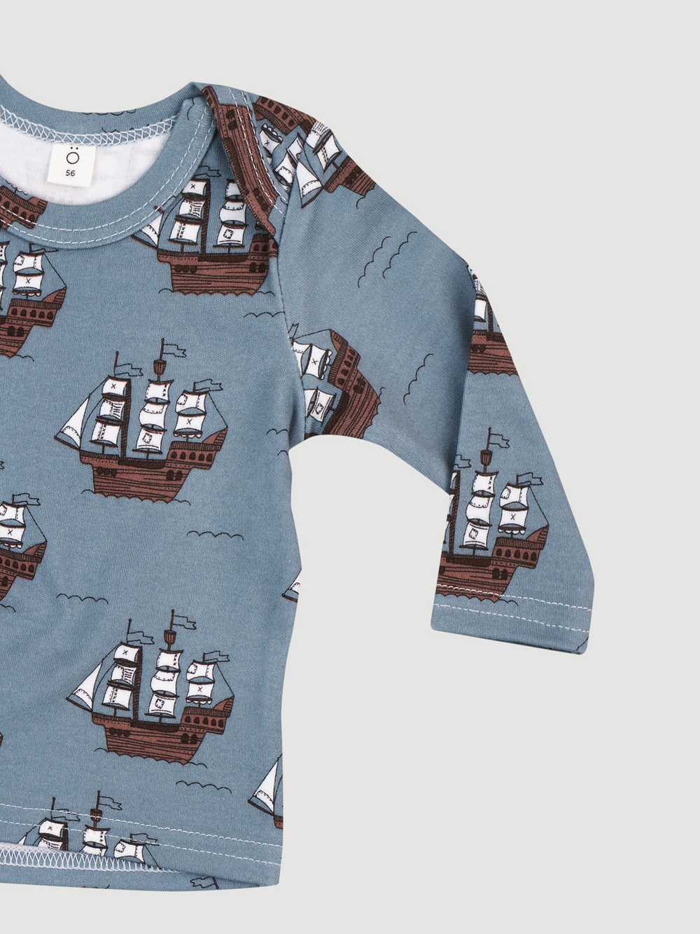 Футболка с длинным рукавом Mjölk Морской бой