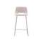 Полубарный стул Zahara, 65 см, бежевый с бежевыми ножками