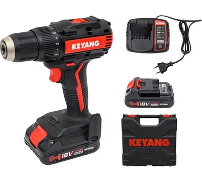 Шуруповерт, 36 мм, 18 В, 1800 об/мин, патрон - быстрозажимной, разноцветный