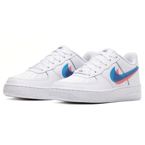 Nike Air FORCE 1 Детские Скейтбординги Низкие кроссовки Юнисекс