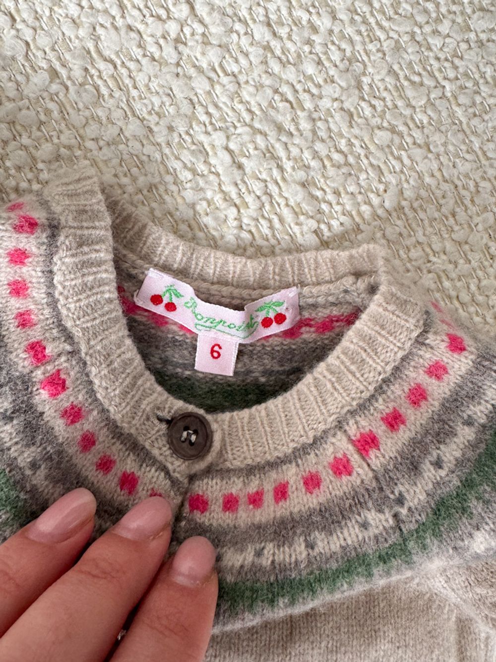 Шерстяной кардиган Bonpoint, 68