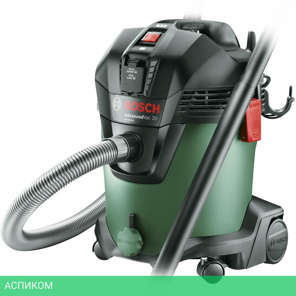 Пылесос Bosch AdvancedVac 20 зеленый (0.603.3D1.200)