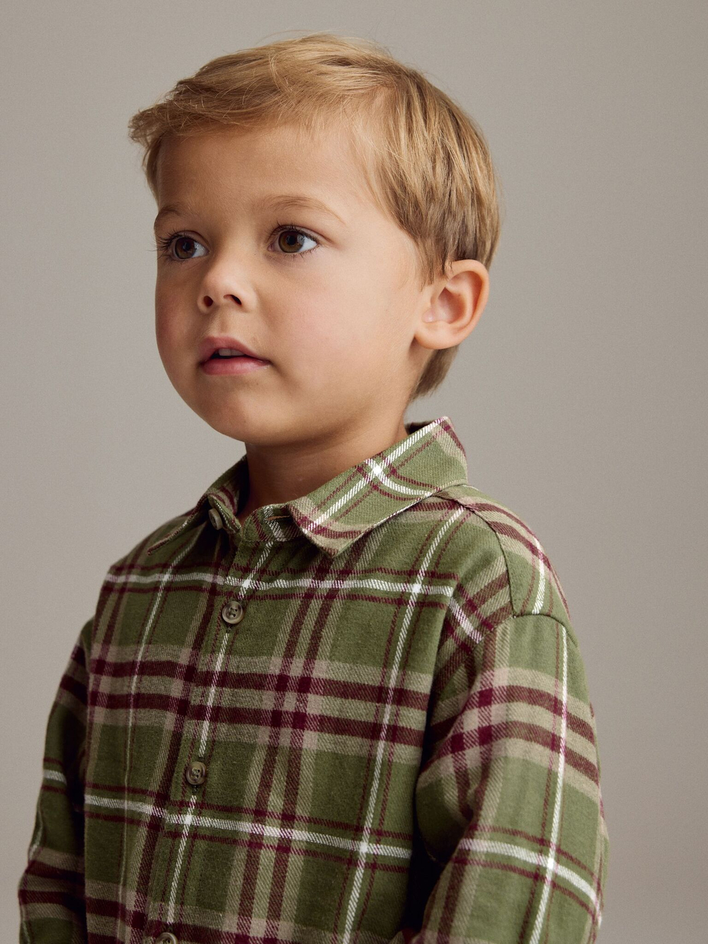 Рубашка для мальчика Next K83-229, Зеленый