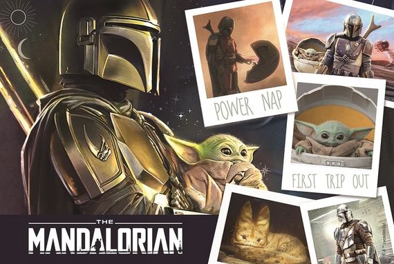 Puzzle - &quot;160 XL&quot; - Mandalorian / Lucasfilm Star Wars The Mandalorian