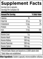 Designs For Health - Organ Synergy 180 capsules