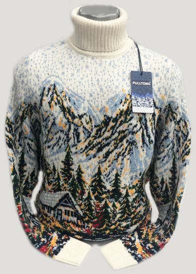Pulltonic из шерсти и кашемира "Эльбрус" Размеры (46-54)
