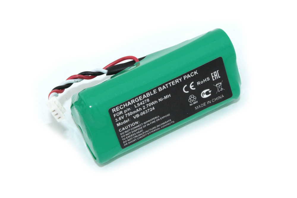 Аккумуляторная батарея 3.6V 750mAh для терминала сбора данных Motorola Symbol LS4278 OEM