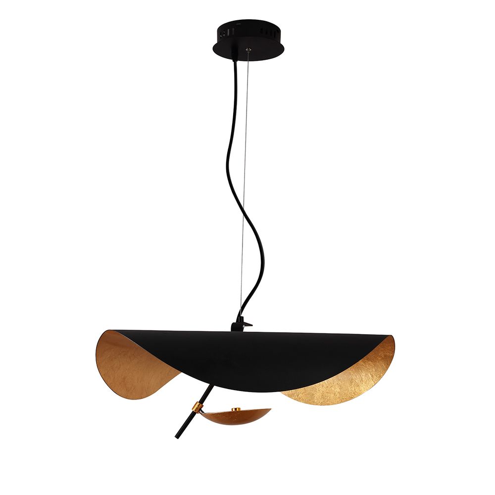 Подвесной светильник 8821P/L black/gold