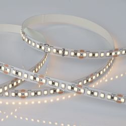 ULS-2835-168LED-m-10mm-IP20-DC24V-14W-m-5M-3000K Гибкая светодиодная лента на самоклеящейся основе. Катушка 5 м. в герметичной упаковке. Белый свет 3000K. ТМ Uniel.