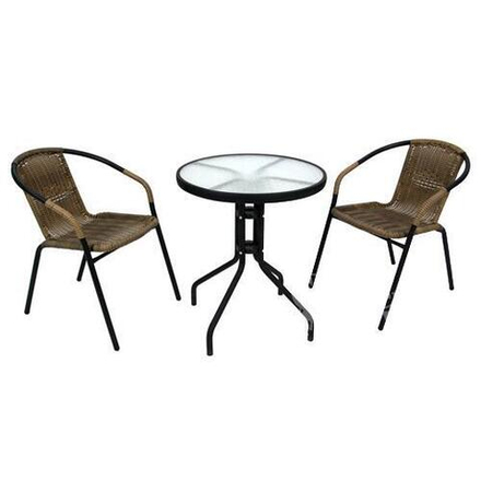 Набор мебели РИМ мини арт.WR2719, WR1208-МТ003  желто-черный, "Garden story"