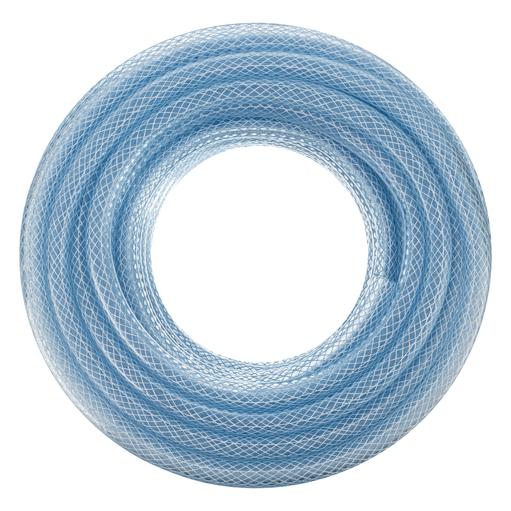 Шланг поливочный прозрачный армированный 3-х слойный, 1/2", 25 м Palisad