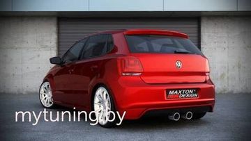 Диффузор заднего бампера для VW Polo 5 6R