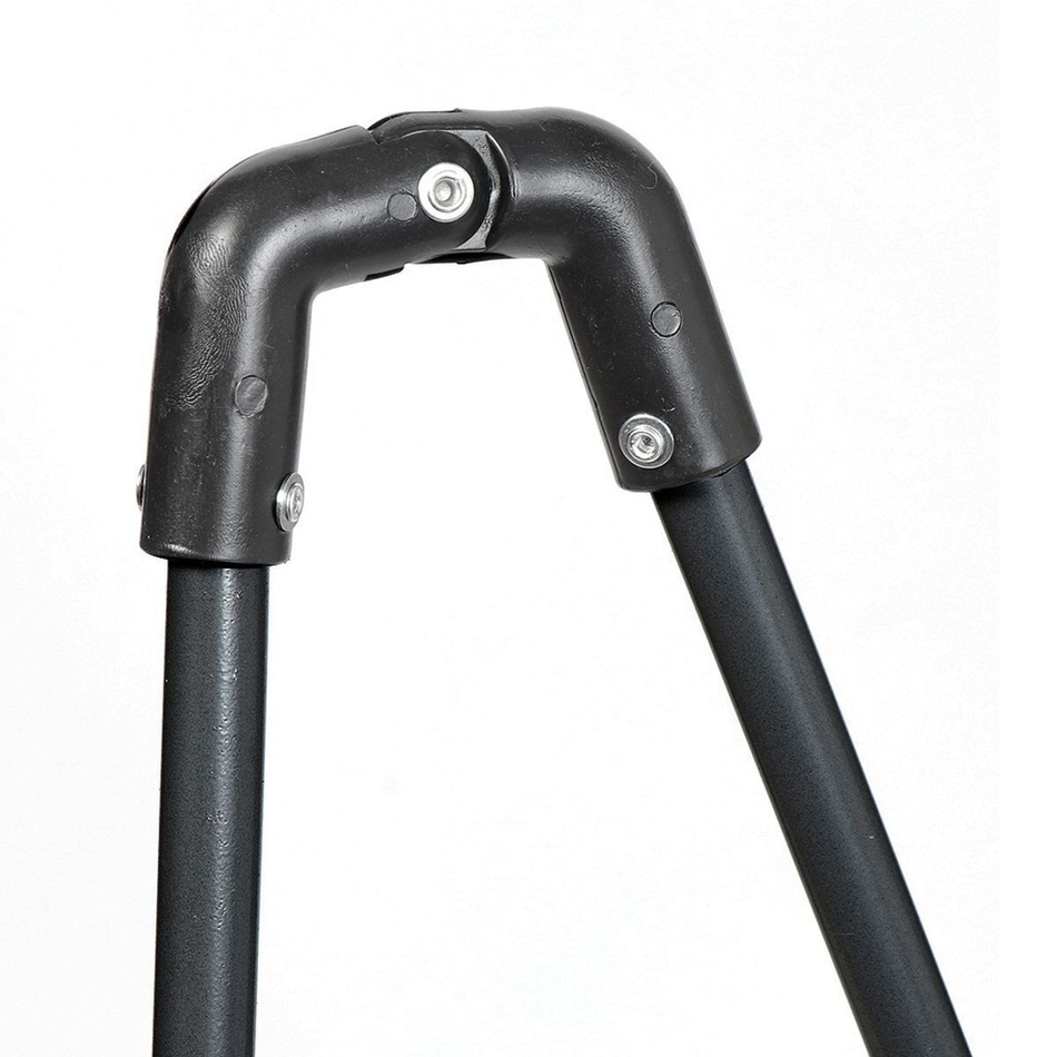 Кресло складное 70х70х92.5 см, Элит, черное, 100 кг, YTMC007B-black