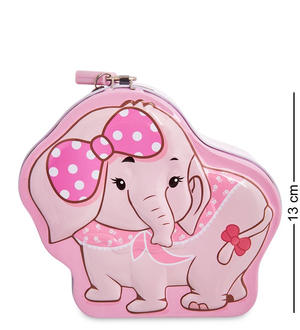 GAEM Art BX- 04/6 Металлическая копилка «Слоник»