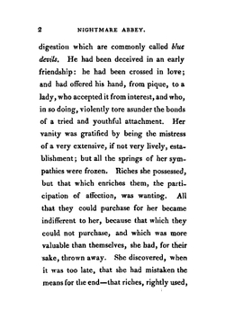 Nightmare abbey | Peacock Thomas Love