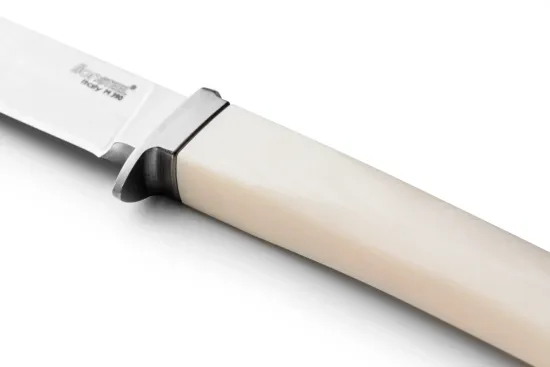 Нож Lion Steel AG01 MW Ago - сталь M390, рукоять белая микарта